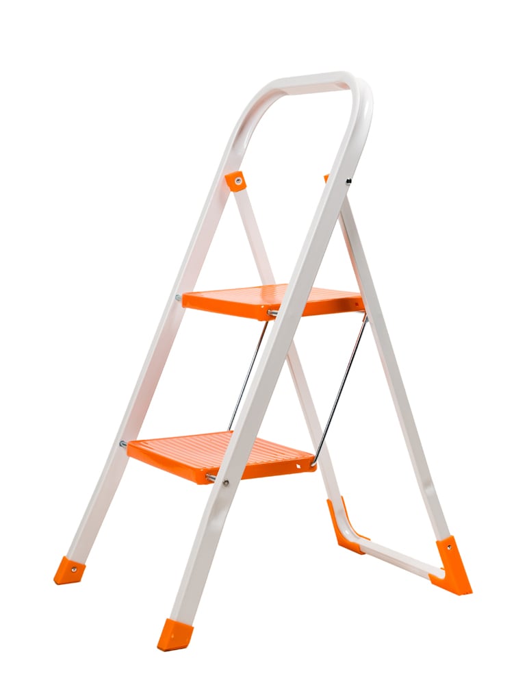 Домакинска метална стълба 2 стъпала