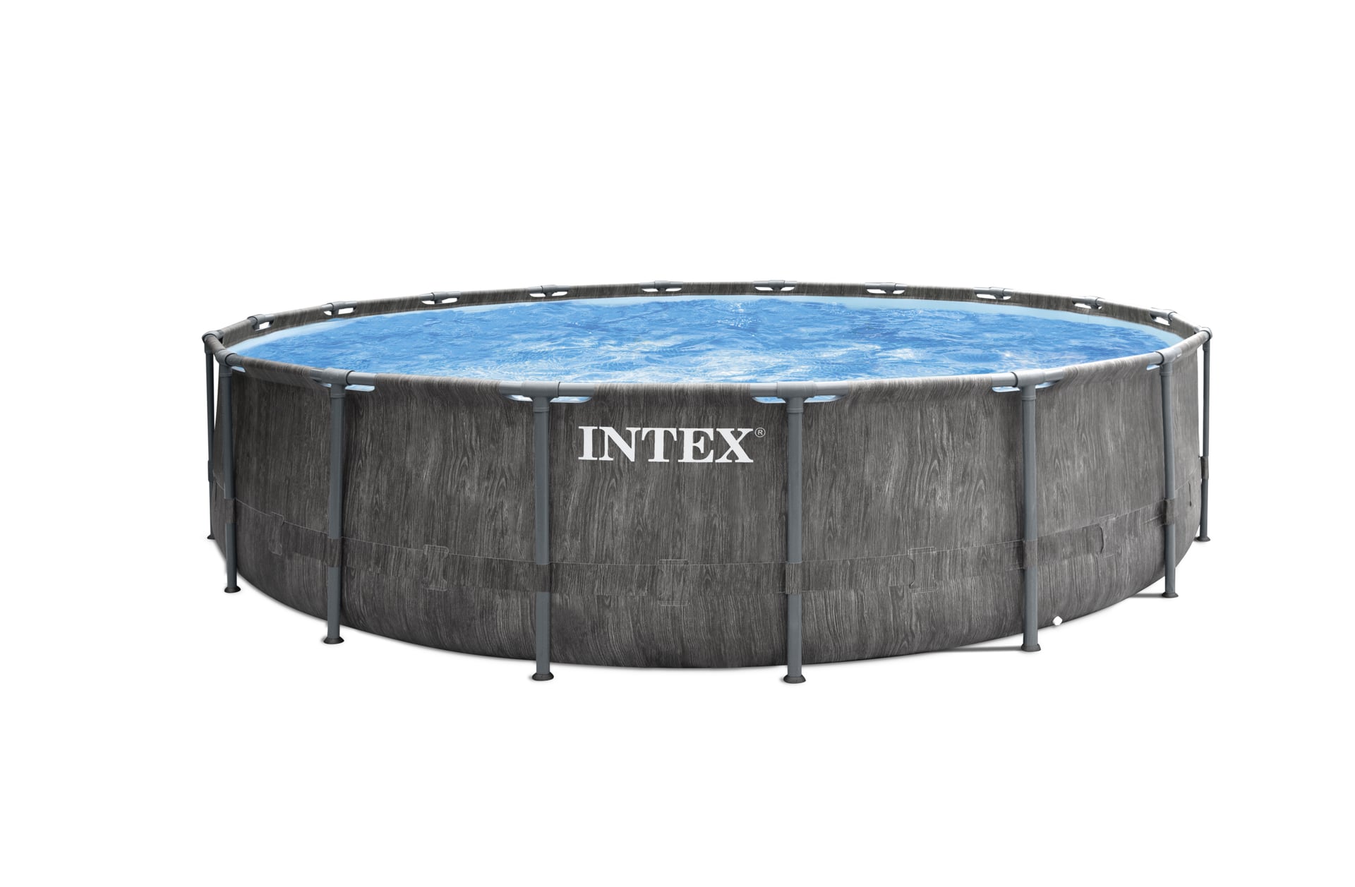 Басейн с метална рамка и филтърна помпа Intex 26744NP Greywood 549x122см