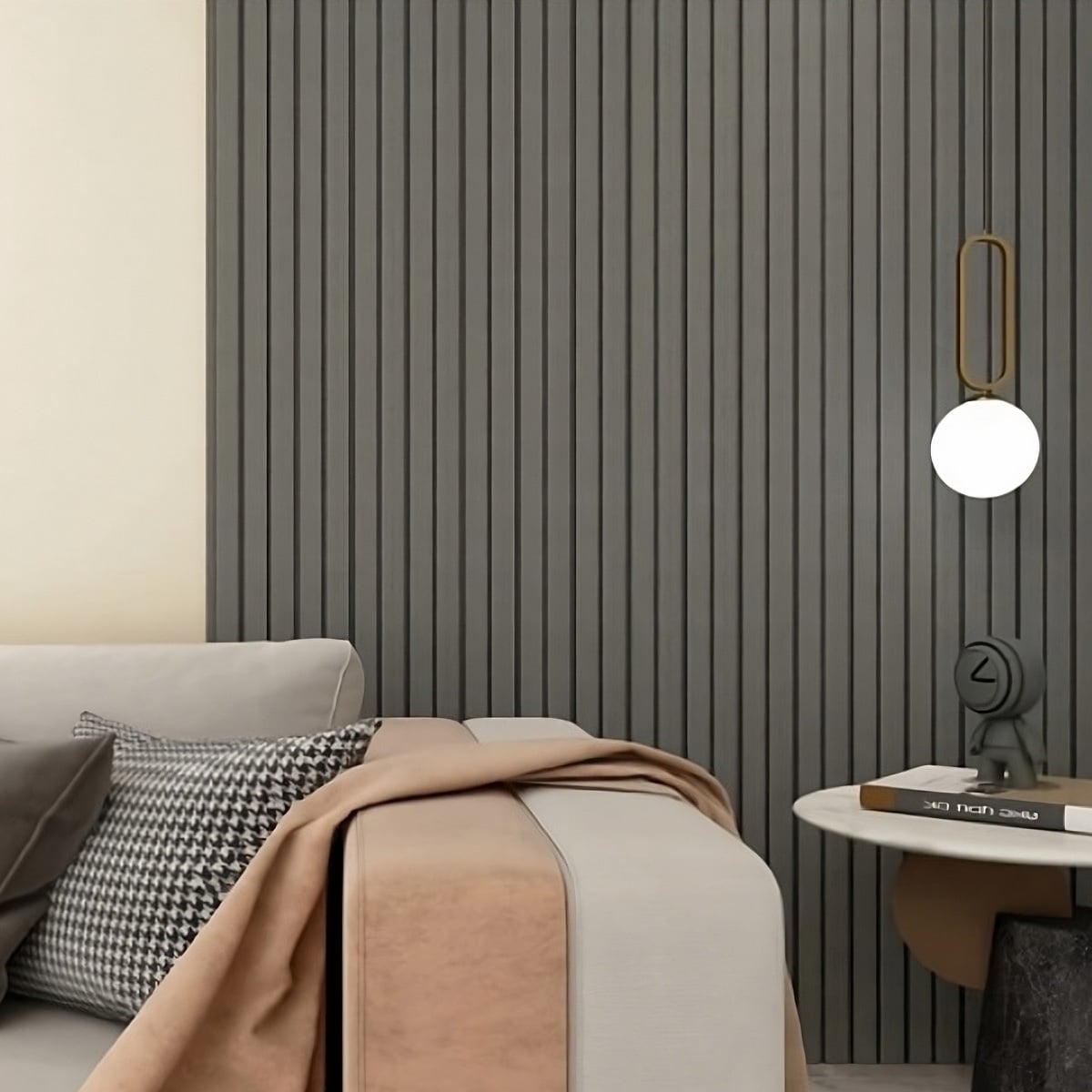 Стенна декорация ламперия Effector JC1020-Grey/JC1020-Q-9P1 / 290х12,2х1,2см