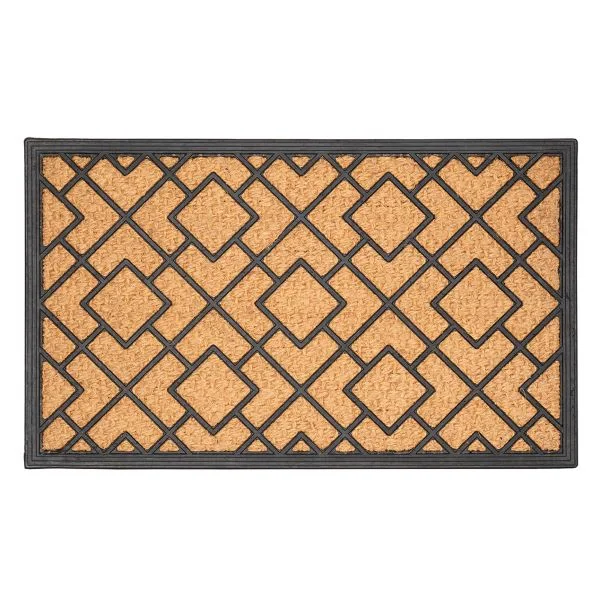 Изтривалка кокос с гумен кант RMCPA 00371 / 45х75см