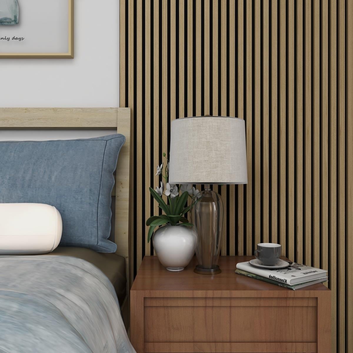 3D aкустичен панел стенна декорация ламперия Effector JM1114-MBW-10WV 270х60х2,1см