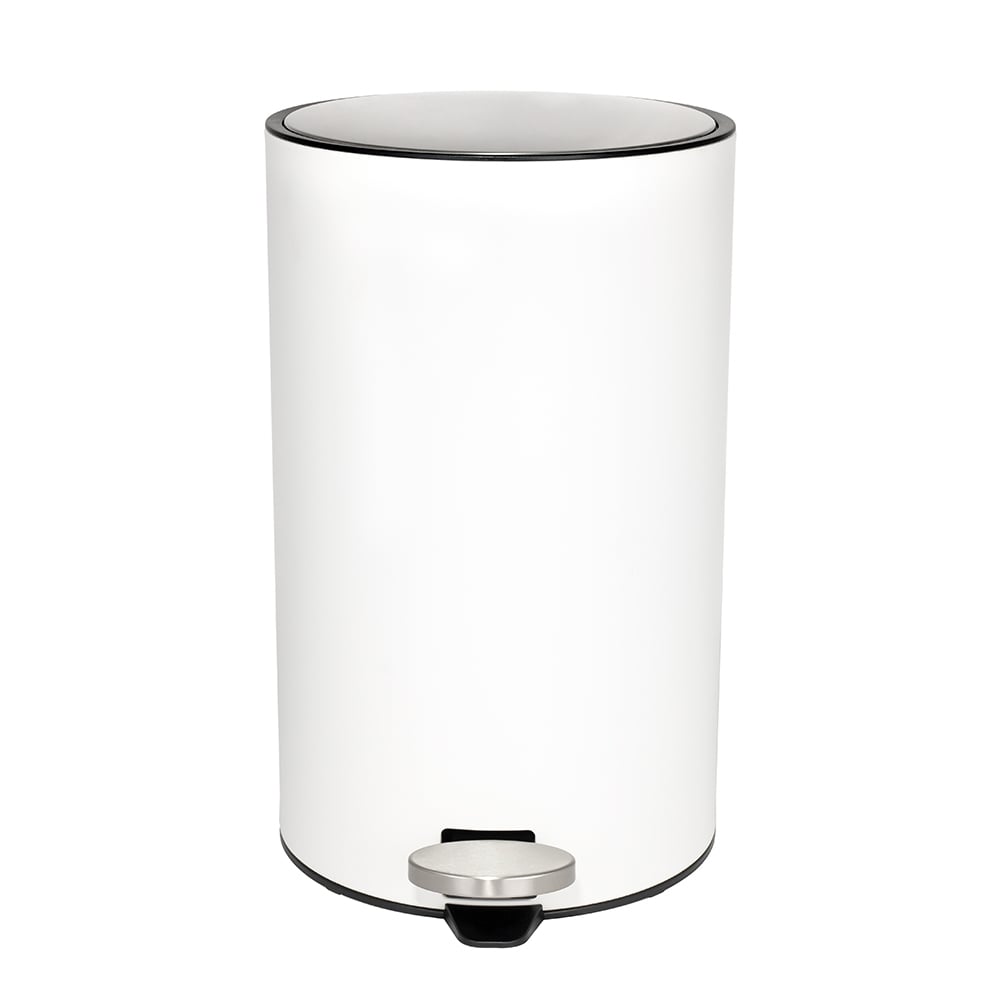 Кош за отпадъци White Clean 12л бял