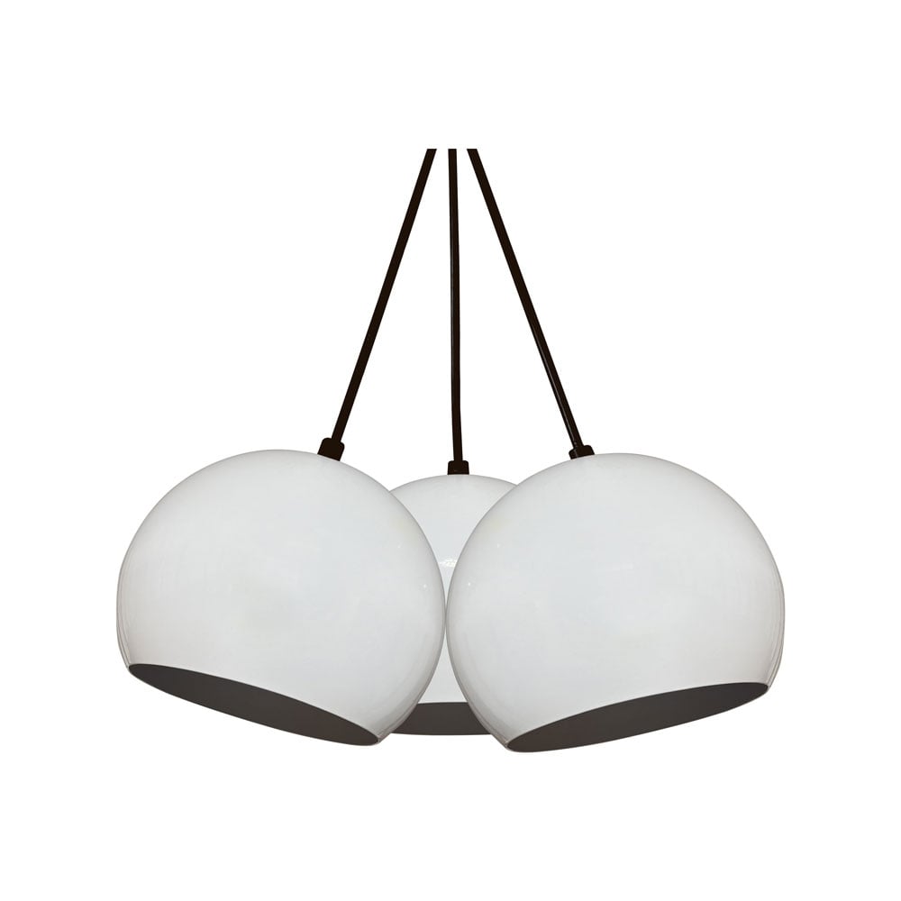 Осветително тяло Ziel Lighting Sphere 3 бяло GU10 / 3x25W