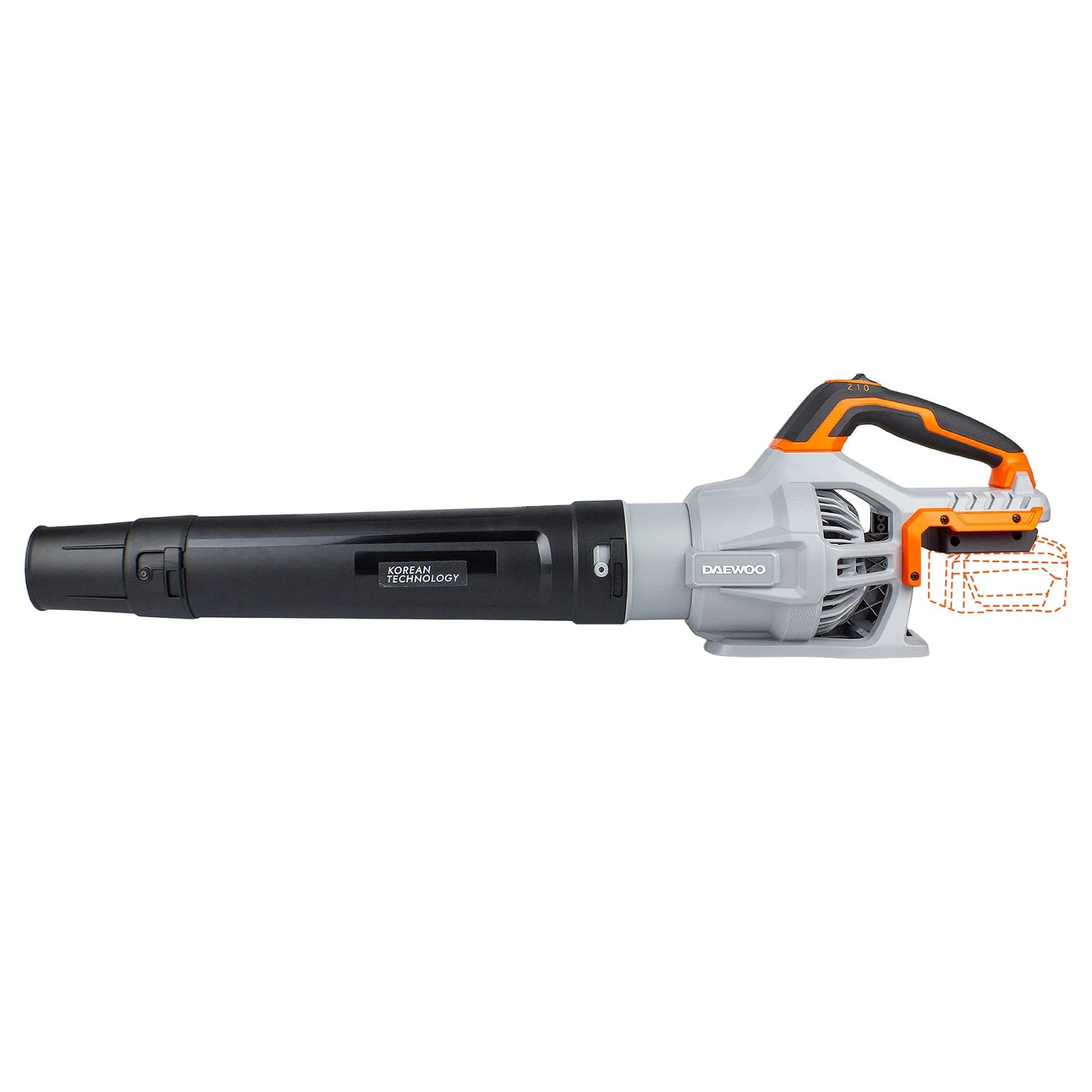 Акумулаторна листодухалка Daewoo U-Force 20V Li-Ion 744м³/ч без батерия и зарядно